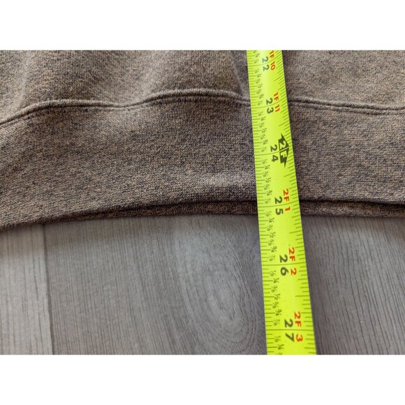 Vintage Lee Heavyweight Sweatshirt W/ Embroidered Center Panel Beige S - Picture 5 of 6